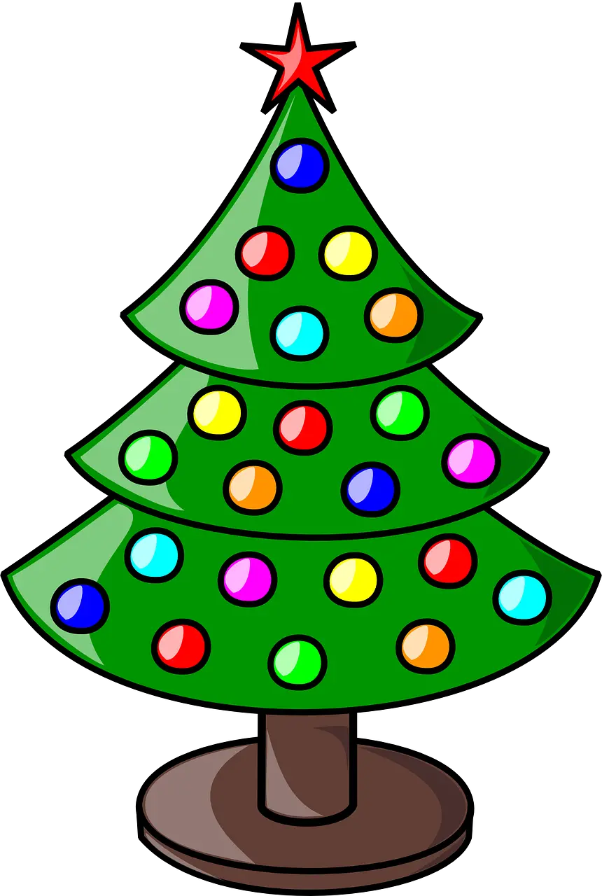 Christmas Cartoon Tree Png