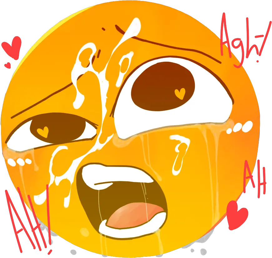 Nsfw Emoji Discord Emoji Clip Art Png Ahegao Png