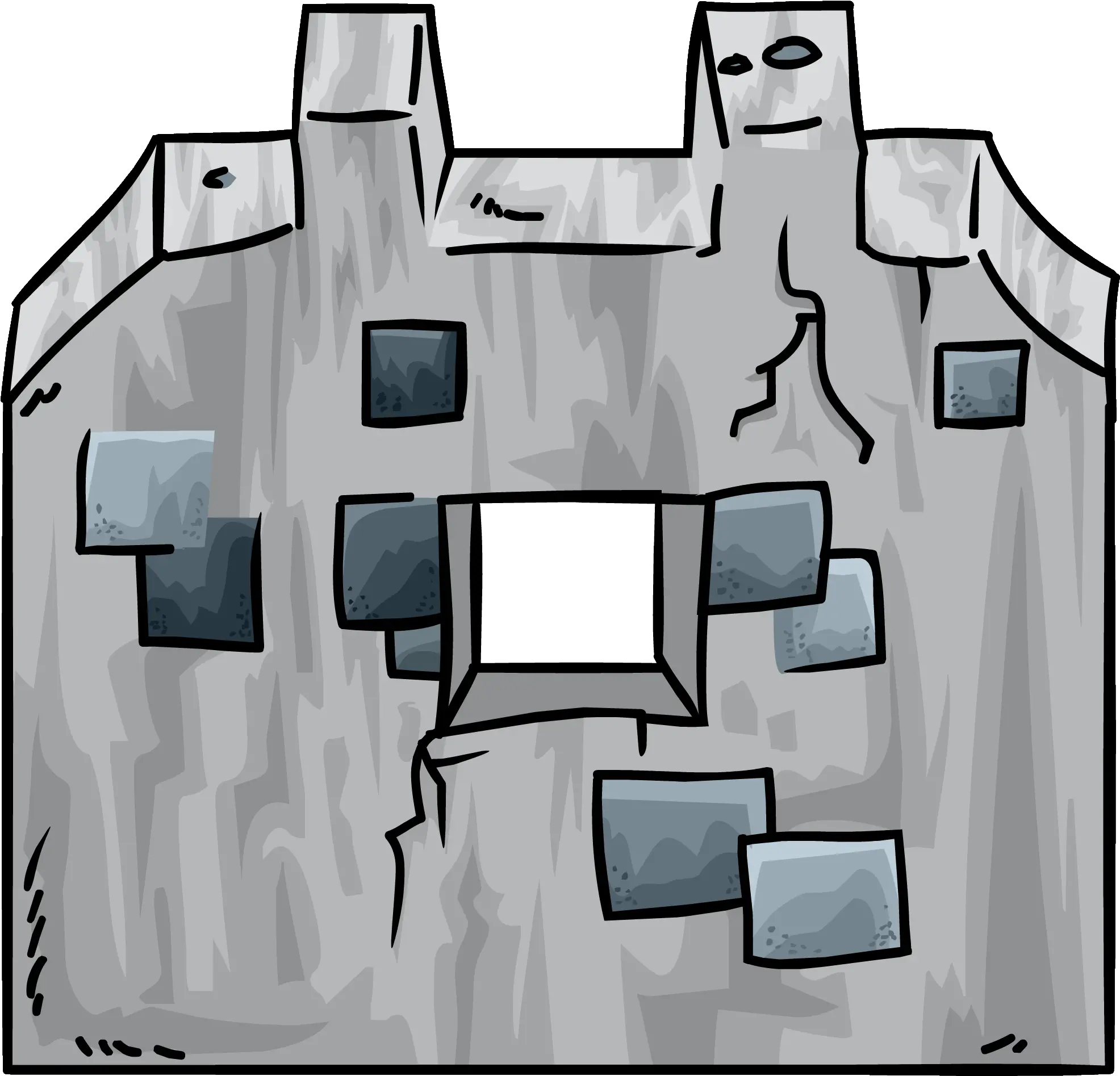 Club Penguin Rewritten Wiki Clubpenguin Stone Furniture Png Stone Wall Png