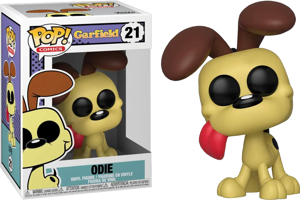 Garfield Odie Pop Vinyl Figure Odie Funko Pop Png Garfield Png