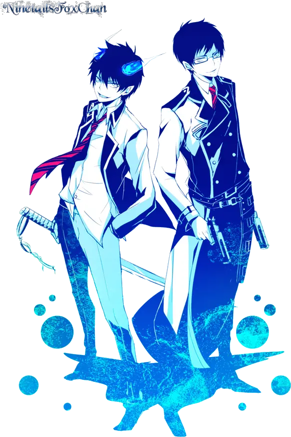 Blue Exorcist Yukio Okumura And Rin Anime 1160879 Png Icon