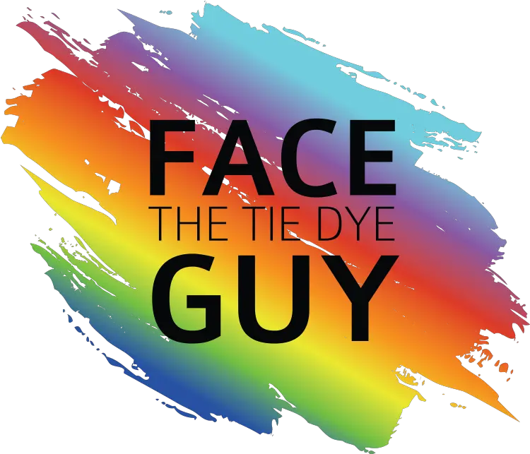 Tie Dye Face The Guy Color Gradient Png Tie Dye Png