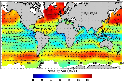 Ocean Currents Prevailing Winds Png Wind Effect Png