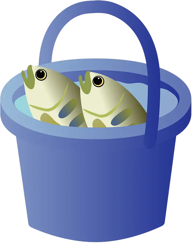 Bucket Of Fish Clipart Fish In A Bucket Clip Art Png Bucket Clipart Png