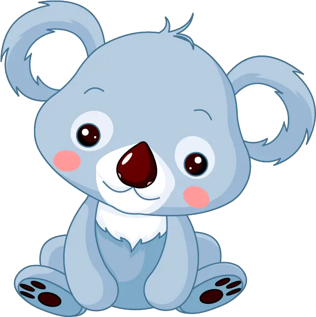 Download Koala Bear Clipart Icon Cuddly Koala Animal Animated Animals Png Koala Bear Png