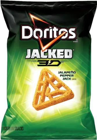 Doritos Jacked 3d Jalapeno Pepper Jack Doritos Jacked 3d Png Dorito Png