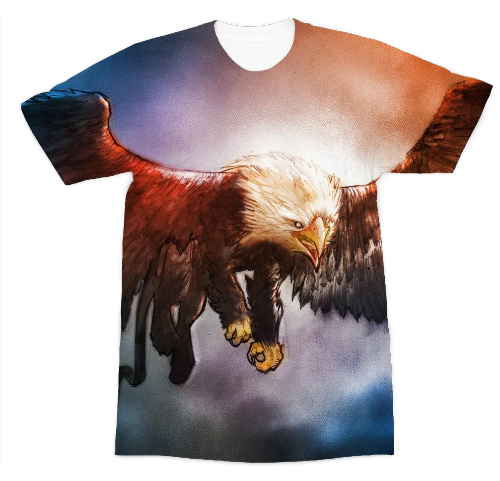 Griffin Premium Sublimation Adult T Shirt Golden Eagle Png Griffin Png