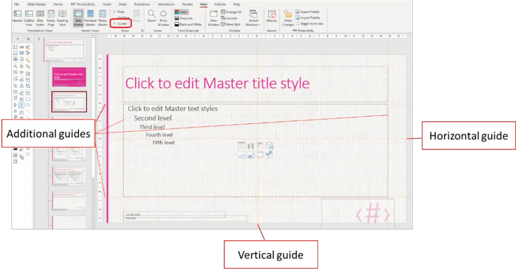 How To Create A Powerpoint Template Ppt Productivity Dot Png Slide Default Icon Color