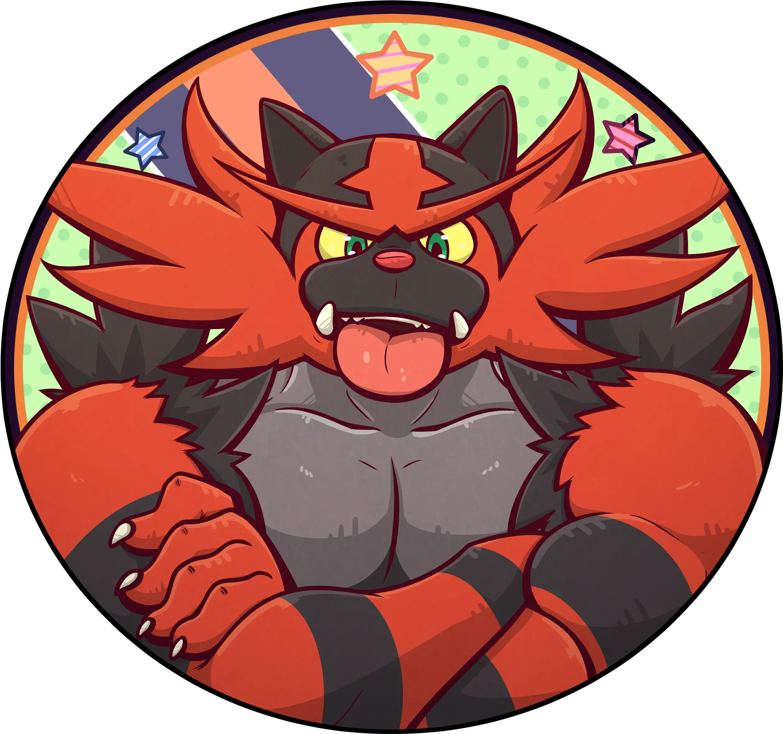 Pokemon Icon Incineroar Weasyl Png