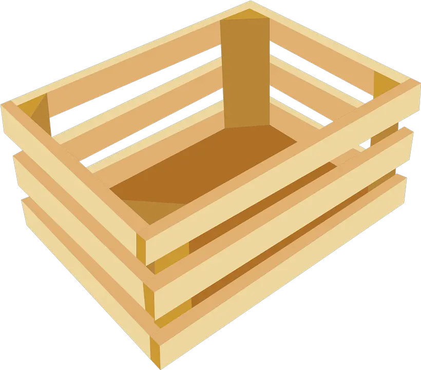 Crate Pen Box Caixote Desenho Png Crate Png