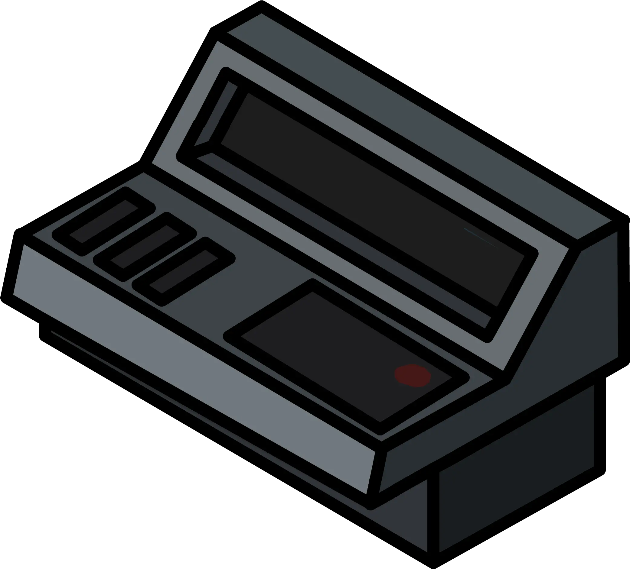 Download Hd Computer Console Icon Computer Transparent Png Office Equipment Nes Icon