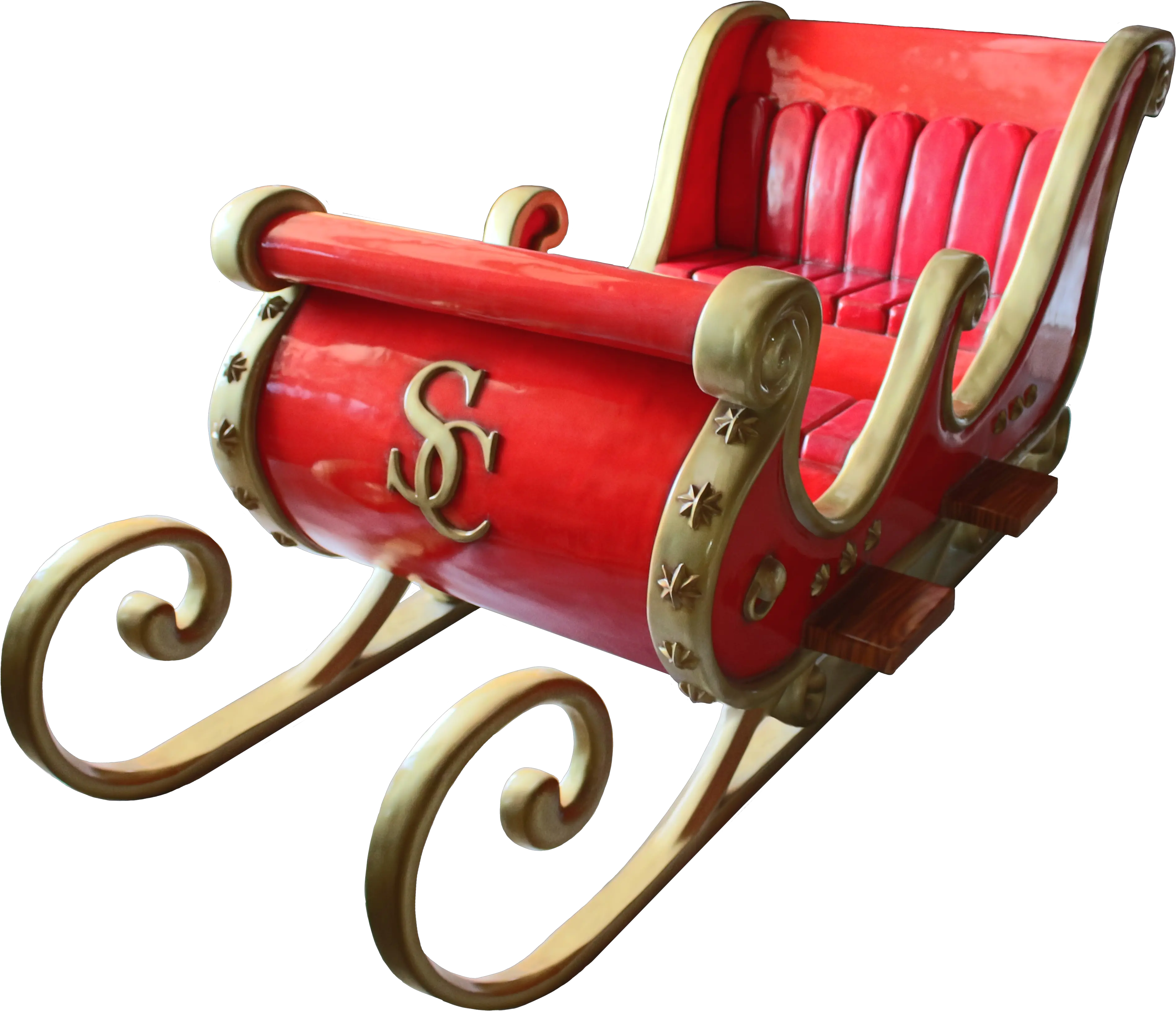 Real Santa Sleigh Png Image