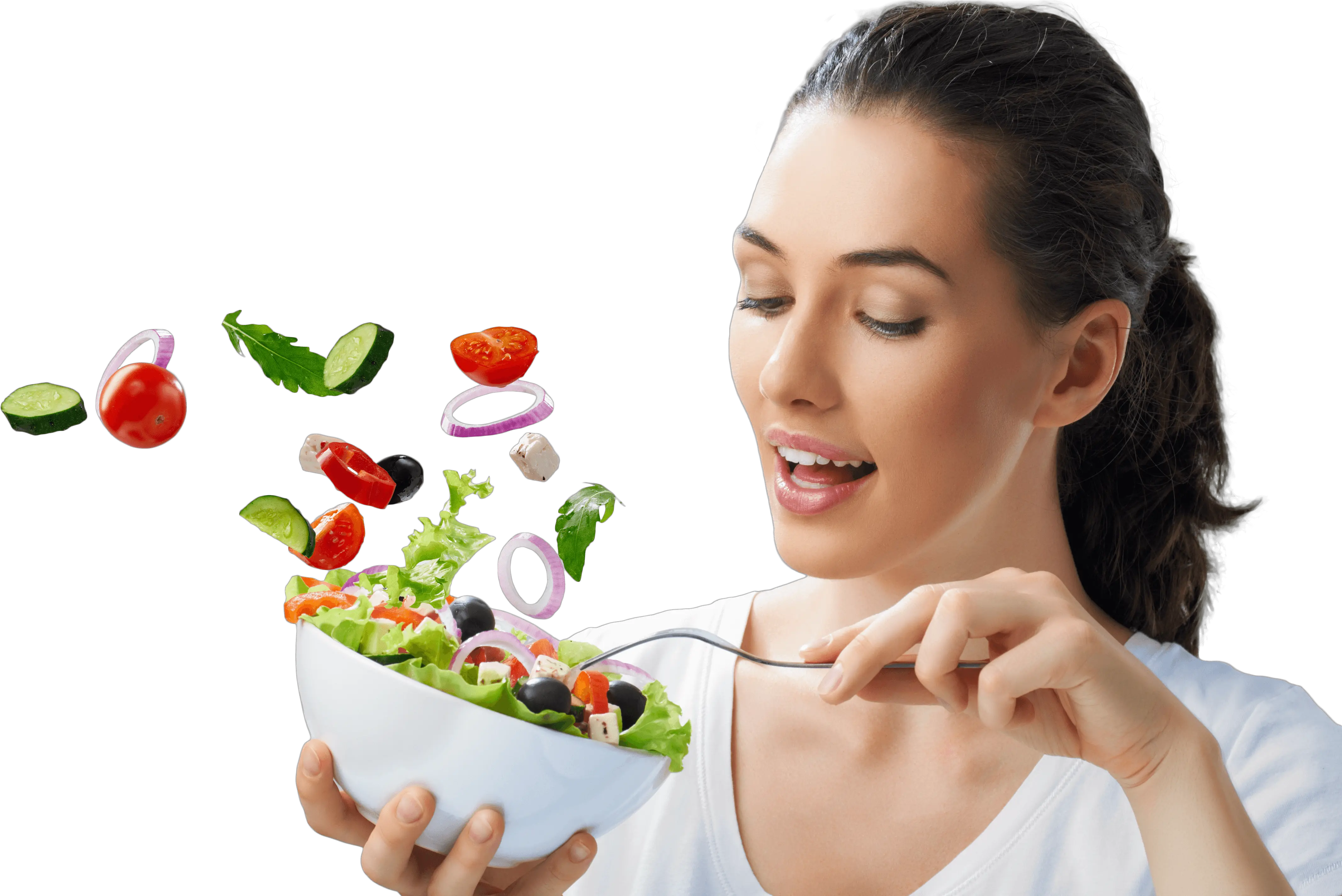 Supplement Nutrient Dietary Eating Food Girl Eating Healthy Food Png Eating Png