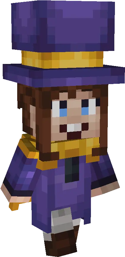 Minecraft Hat Kid Mashup Cartoon Png Hat Kid Png