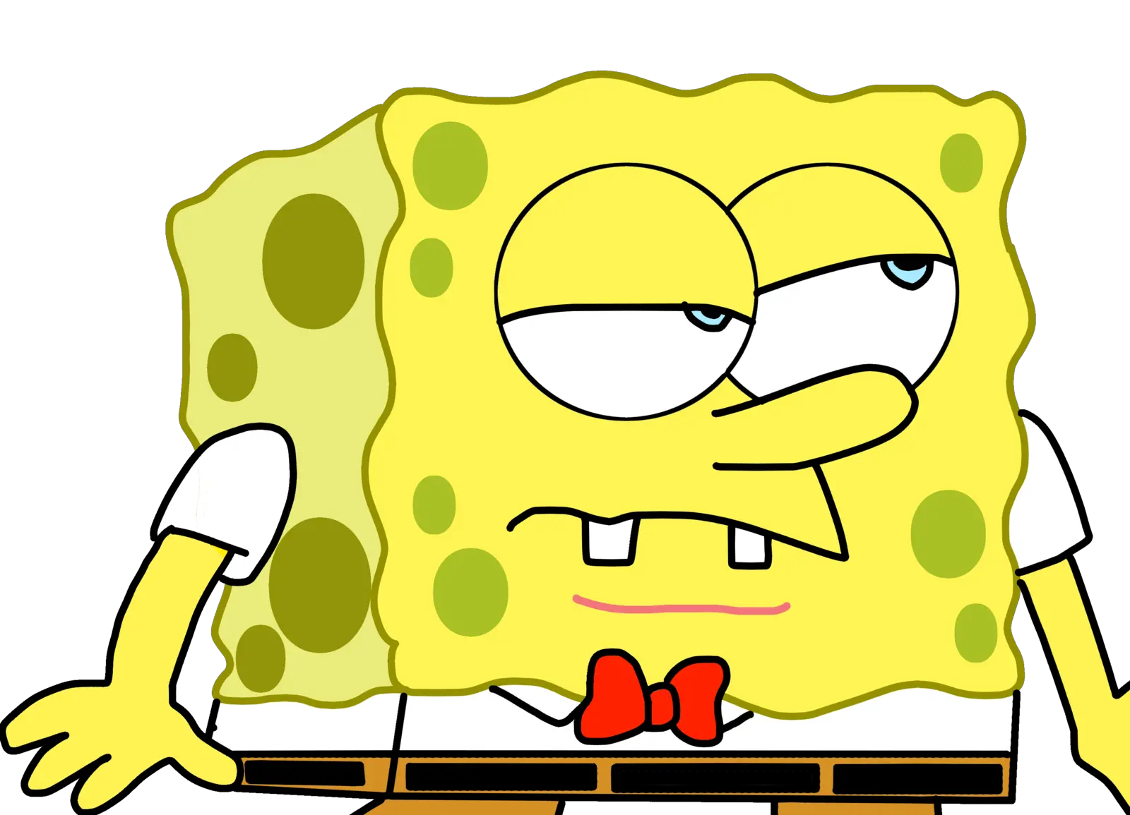 Buff Fish Spongebob Png