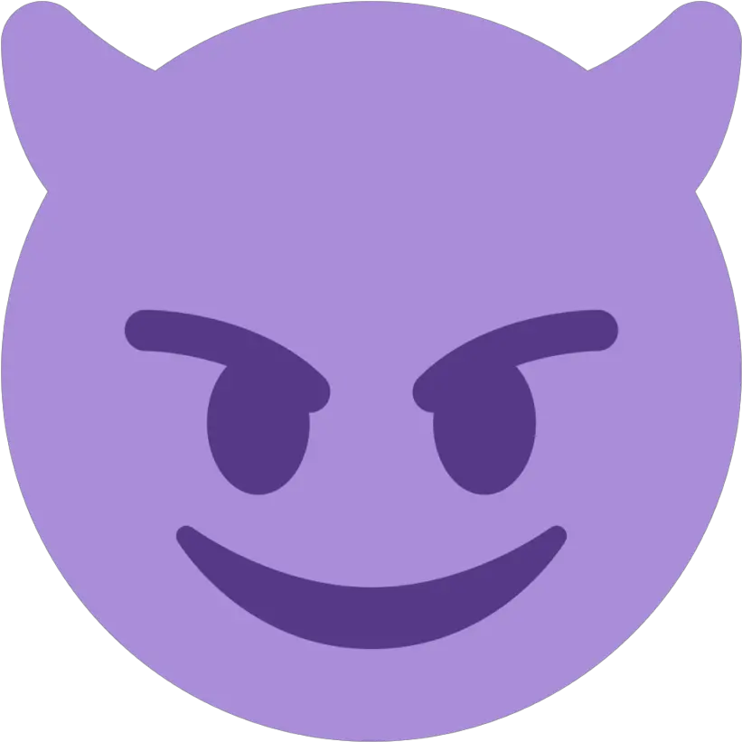 Download Yo Hmu Smiling Imp Png Boy Emoji Png