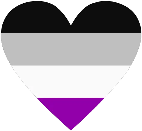 Asexual Heart Stripe Flat Transparent Png U0026 Svg Vector File Asexual Heart Hearts With Transparent Background