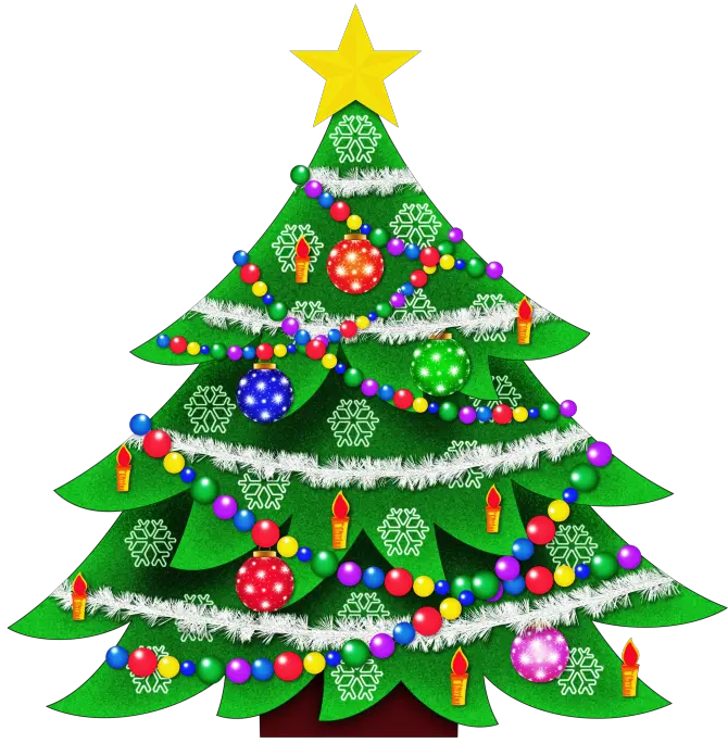 Transparent Background Christmas Balls Png