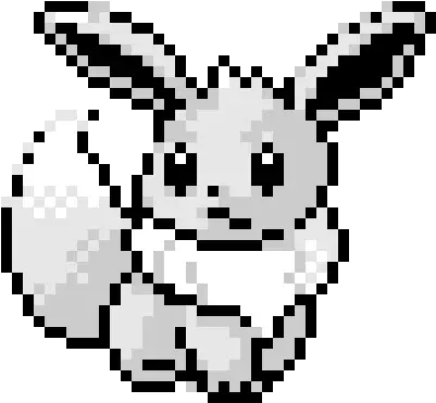 Shiny Eevee Pixel Art Maker Eevee Pixel Art Png Eevee Png