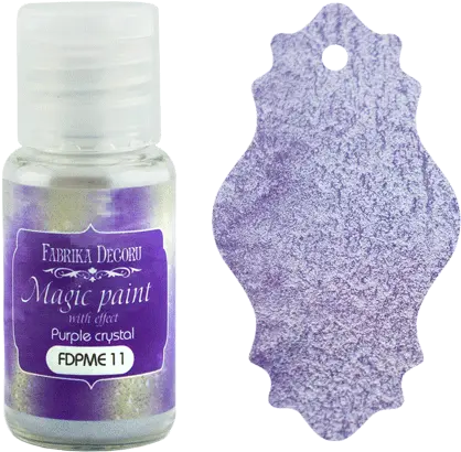 Dry Paint Magic With Effect Purple Crystal 15ml Paint Png Magic Effect Png