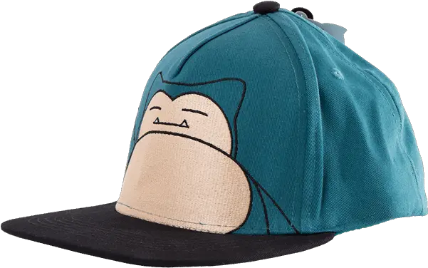 Pokemon Snorlax Blue Cap Baseball Cap Png Snorlax Png