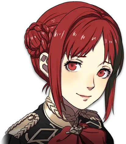 Monica Fire Emblem Three Houses Red Hair Girl Png Monika Transparent