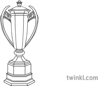 Six Nations Trophy Rugby Player Sport Scotland Ks1 Black And Six Nations Trophy Png Trophy Transparent Background