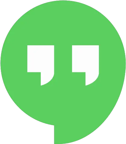 Hangouts Logo Social Media Hangouts Logo Png Hangout Icon