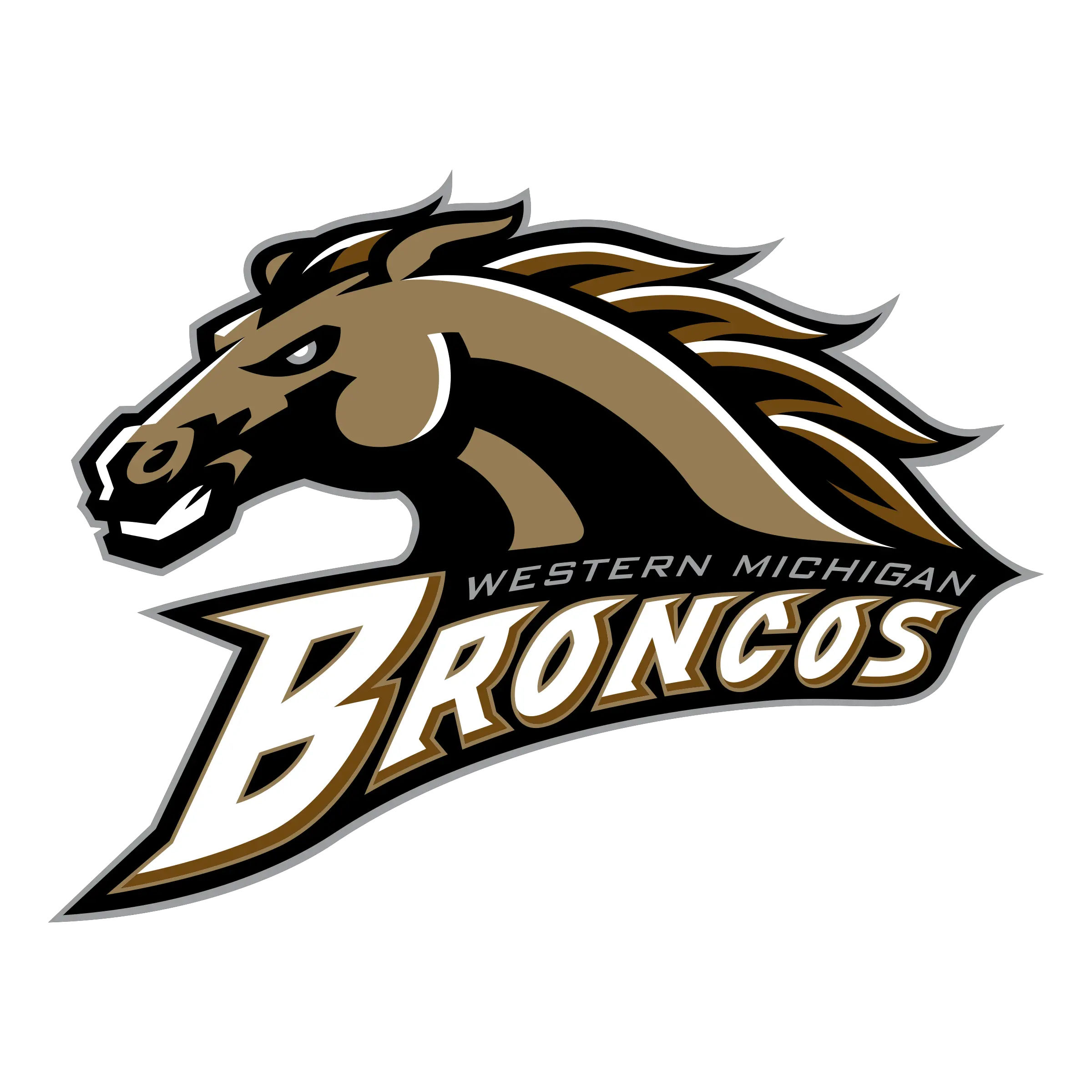 Western Michigan Broncos Western Michigan Broncos Logo Png Michigan State Football Logos