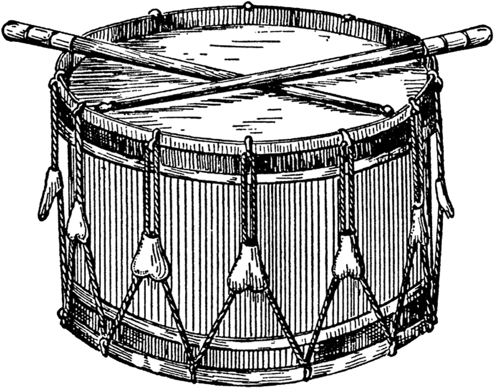 Vintage Drum Transparent Png Stickpng Vintage Snare Drum Illustration Drum Stick Png