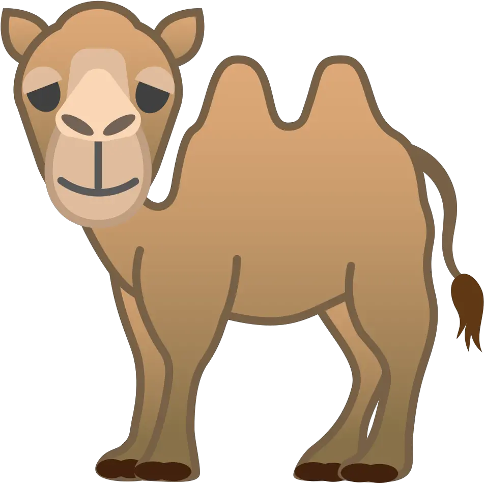 Two Hump Camel Icon Noto Emoji Animals Nature Iconset Google Emoji Camello Png Camel Png