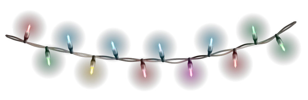 Christmas Light Strand Png