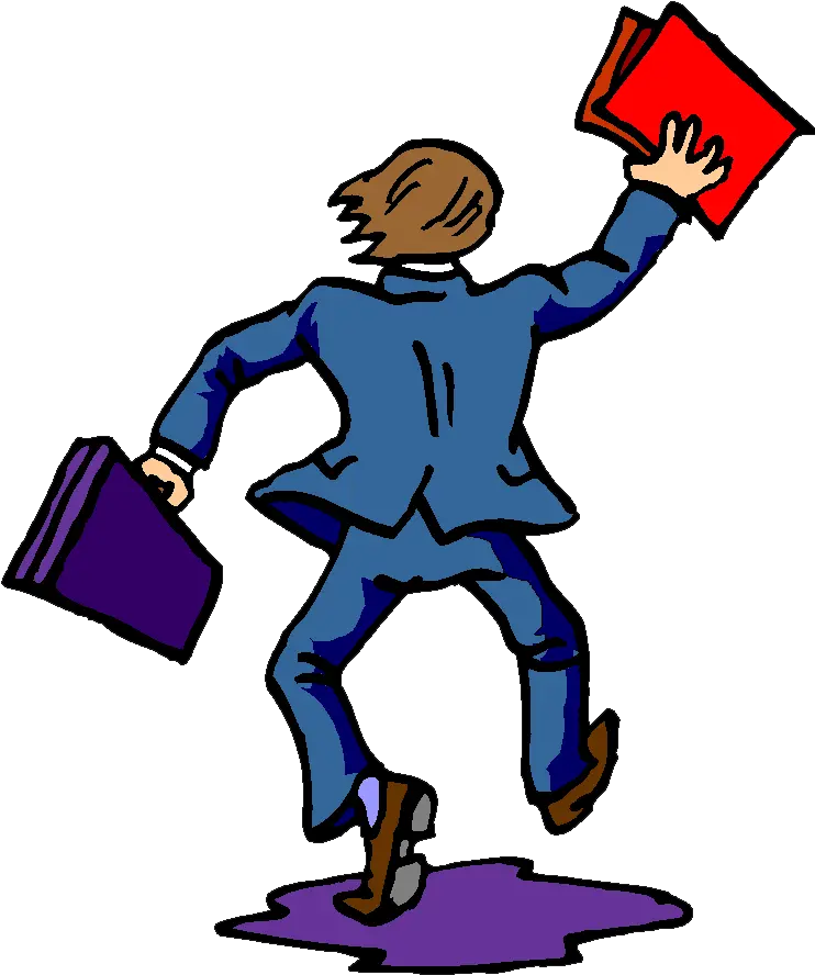 Person Leaving Clipart Clip Art Librar 376318 Png Leave The Office Clipart Leave Png