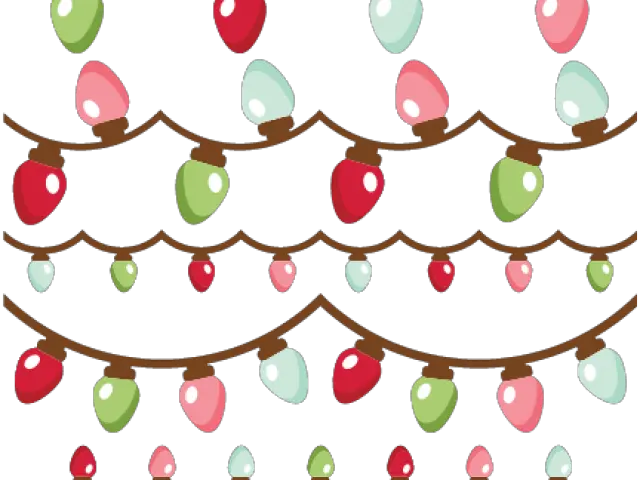 Christmas Light Corner Clipart Png