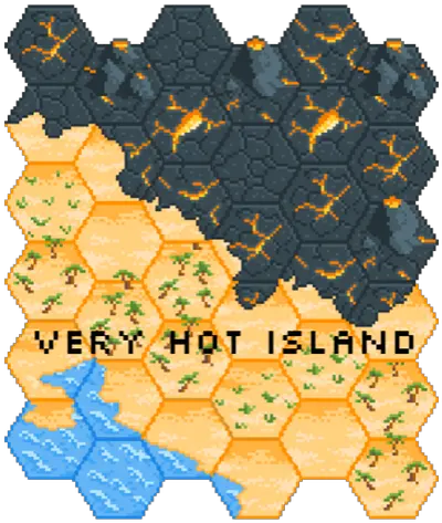 Pixel Hex Tileset By Zeshio Hex Kit Png Hex Grid Transparent