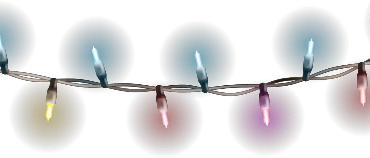 Bright Christmas Lights Png