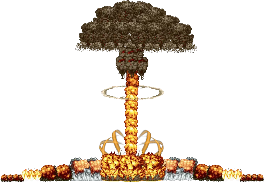 Download Hd Mushroom Cloud Nuke Ver By Veronwoon Tree Nuke Mushroom Cloud Clipart Png Mushroom Cloud Transparent