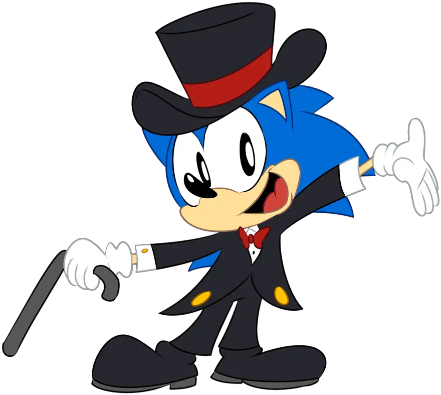 Top Hat Clipart Png Sonic With A Top Hat Hat Clipart Png