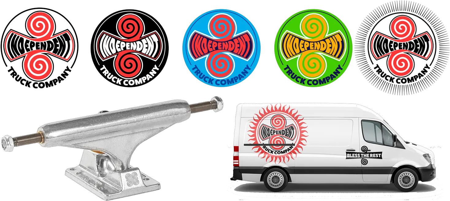 Artists Reimagine The Independent Logo Commercial Vehicle Png Independent Trucks Logo