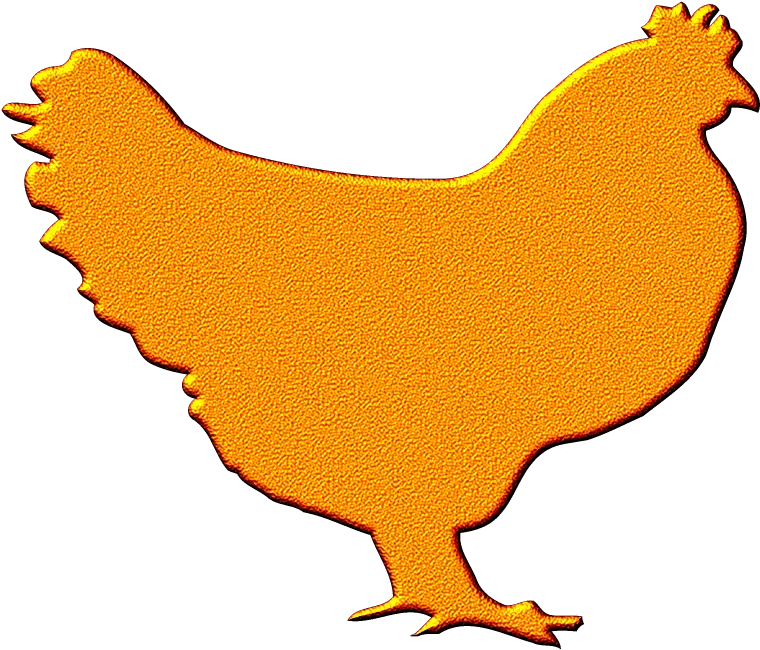 Yellow And Red Nosi Style Hen Png 1024 Yellow Hen Clipart Transparent Hen Png