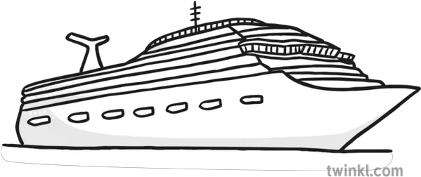 Cruise Ship Black And White Cruise Ship Clipart Black And White Png Cruise Ship Clip Art Png