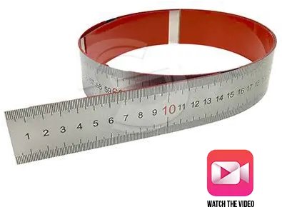 Magtape Ruler Belt Png Ruler Transparent