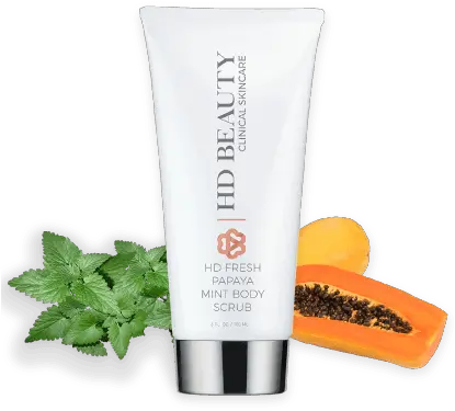 Hd Fresh Papaya Mint Body Polish Mint Png Papaya Png