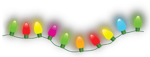 Christmas Light Bulb Png