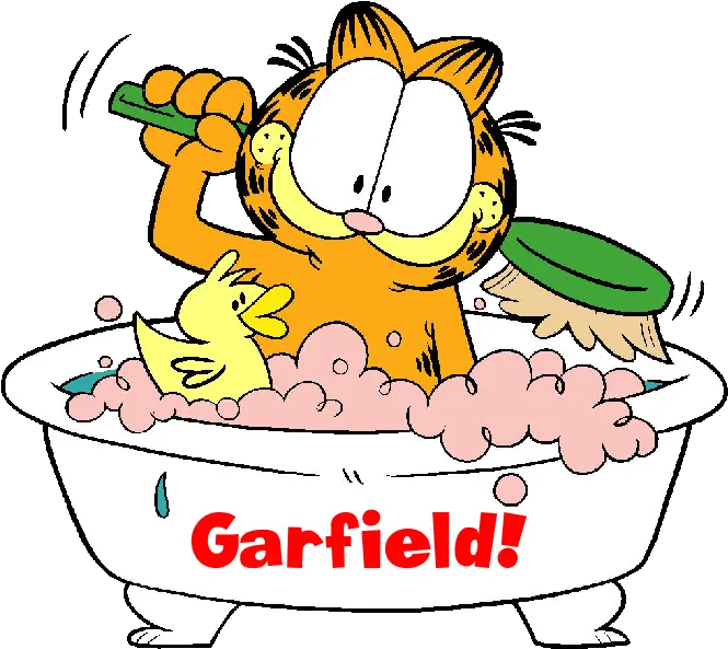 Garfield Cartoon Png Garfield Wash Garfield Transparent