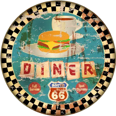 Best Of Springfield Illinois Visit Vintage Gas Sign Route 66 Png Route 66 Icon