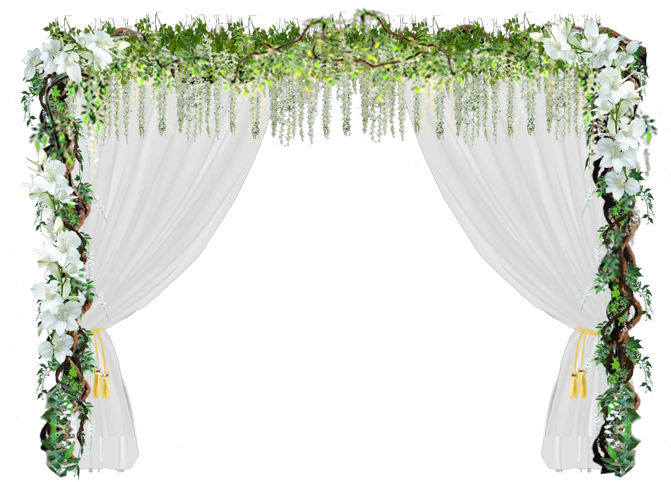 Romantic Wedding Love Arch Clipart Png Door