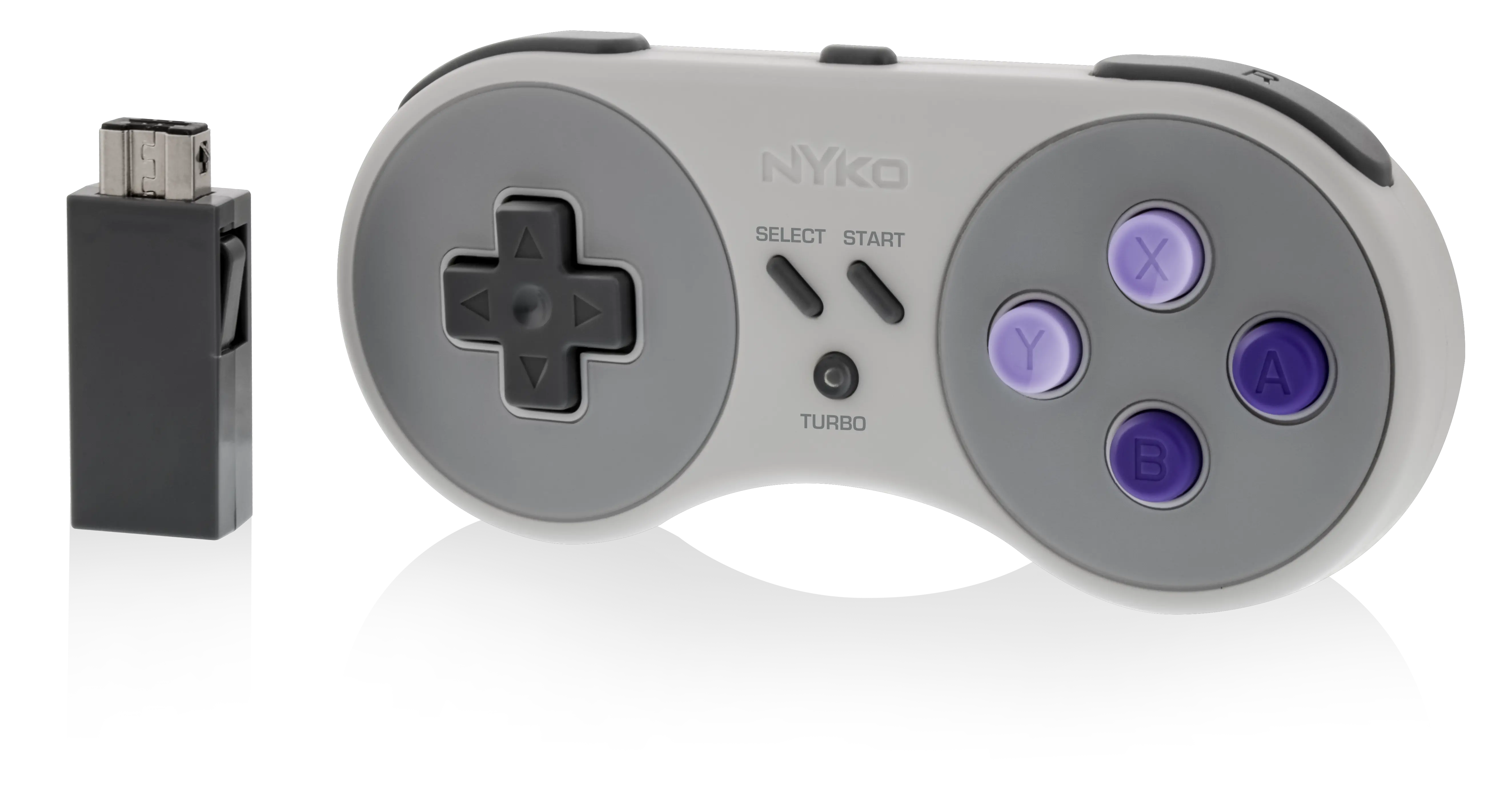 Super Miniboss For Snes Classic Edition Nyko Classic Nes Wireless Controller Png Snes Png