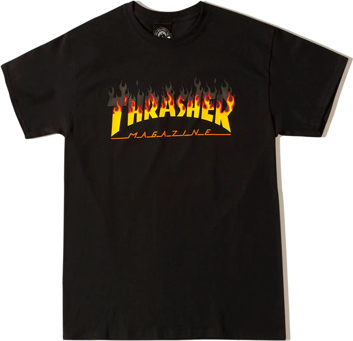 Flame Logo T Active Shirt Png Thrasher Logo Transparent