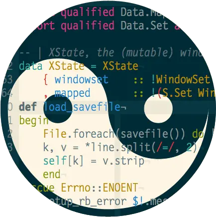 Filesolarized Yin Yang Logopng Wikimedia Commons Solarized Source Code Pro Yin Yang Png